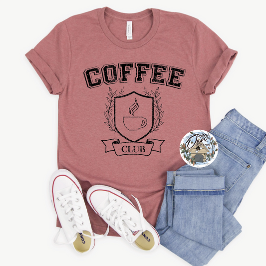 Coffee Club Oversized