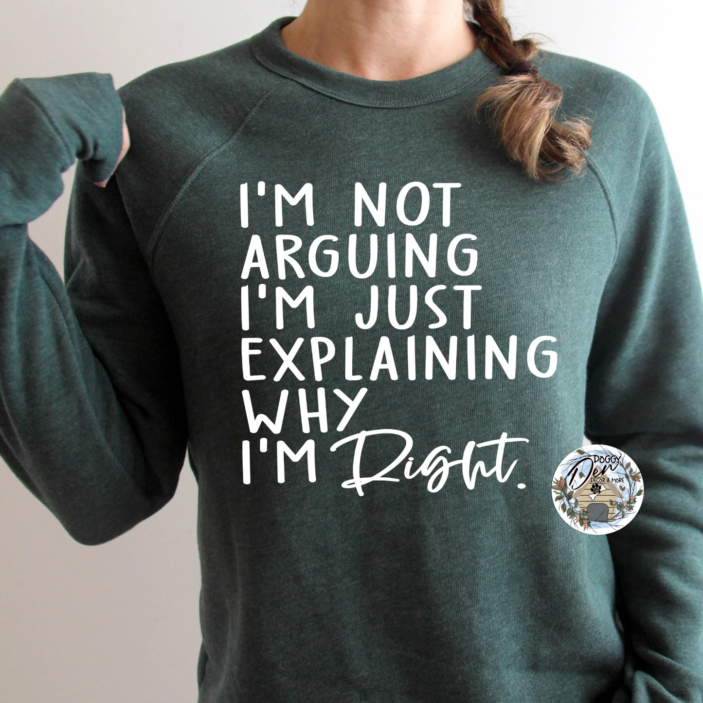 I'm Not Arguing I'm Just Explaining