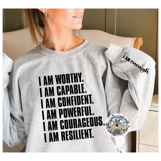 I Am Enough w/ sleeve